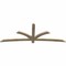 Ekena Millwork Davenport Rough Sawn Timber Gable Bracket, Douglas Fir, 96"W x 36"H x 2"D x 4"F, 9/12 Pitch GBW096X36X0204DAV00RDF - alternate 3